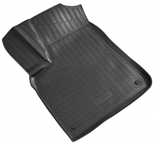 Коврики в салон Audi Q7 II (4M) 2015-2019, полиуретан 3D Norplast, Черный, Арт. NPA11-C05-774