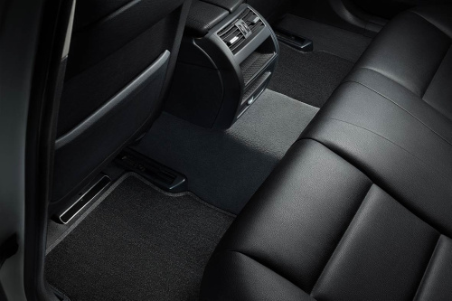 Коврики в салон Toyota Camry VII (XV50) 2011-2014, текстильные Seintex Lux, Черный, Арт. 85486