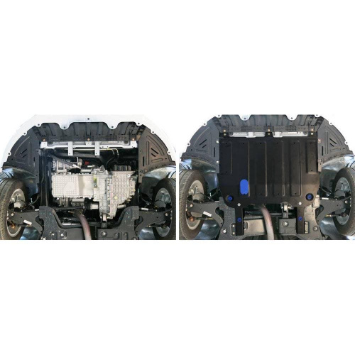 Защита картера двигателя и КПП Chery Arrizo 7 2013-2018 Седан V-1.6 Арт. 111.00914.1