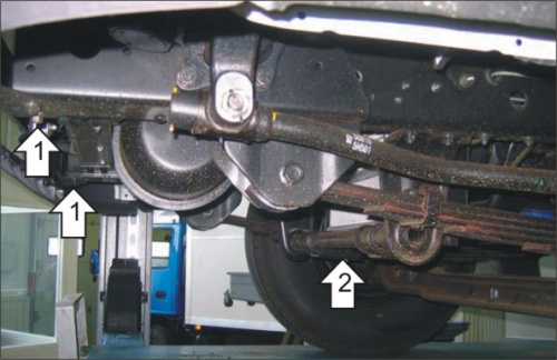 Защита радиатора Hyundai HD72 2004- V-3,3D, 3,9D для а/м шасси с 2003- Арт. 20903