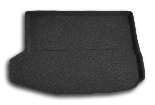 Коврик в багажник Geely Atlas Pro I 2021-, 3D ткань Euromat LUX, Черный, Арт. EMT3D001409