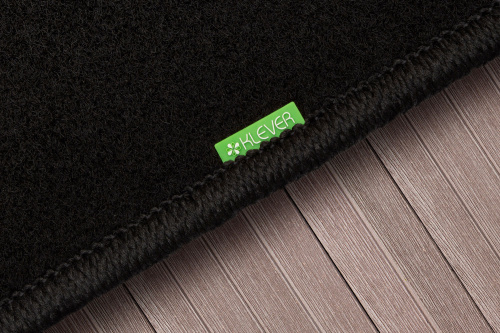 Коврики в салон Skoda Octavia III (A7) 2013-2017 Универсал, текстильные Klever standart "Standard", Черный, Арт. KVR02451601210KH