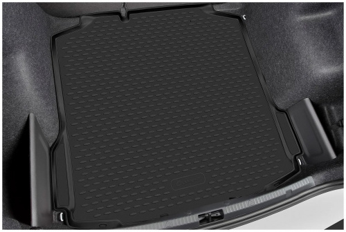 Коврик в багажник Lifan Solano II (650) 2016-2018 Седан, полиуретан Element, Черный, Арт. 1BBFN00S