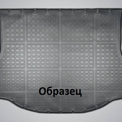 Коврик в багажник Toyota RAV4 IV (XA40) 2012-2015, полиуретан L.LOCKER, Черный, с докаткой Арт. 0109040701