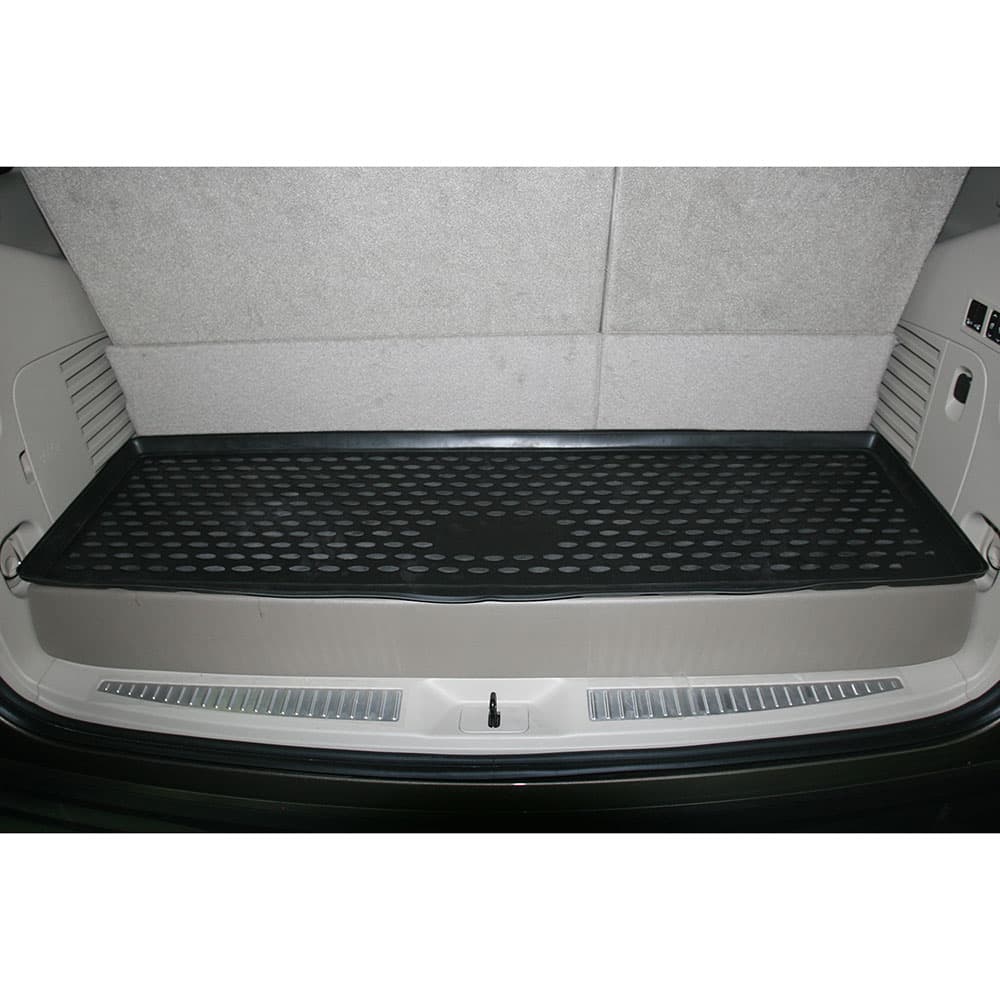 Коврик в багажник Chevrolet Tahoe IV (K2UC) 2014-2020, полиуретан Element, Черный, длинный Арт. NLC.07.09.G13