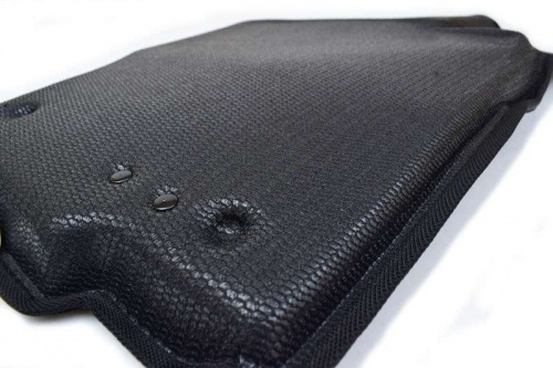 Коврики в салон Nissan X-Trail III (T32) 2013-2019, 3D ткань Euromat LUX, Черный, Арт. EM3D003724