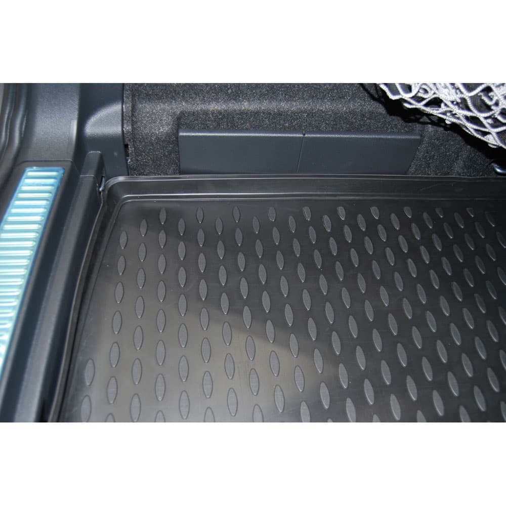 Коврик в багажник Skoda Superb III 2015-2019 Лифтбек, полиуретан Element, Черный, Арт. ELEMENT4517B12