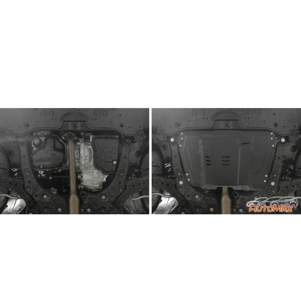 Защита картера двигателя и КПП Toyota Camry VI (XV40) 2006-2009 V-2.0;2.5;3.5; включая правый руль Арт. AM.9519.1