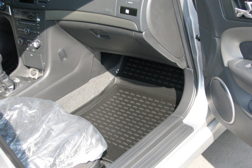 Коврики в салон Chevrolet Epica II (V250) 2006-2009 Седан, полиуретан Element, Черный, Арт. NLC.08.08.210k