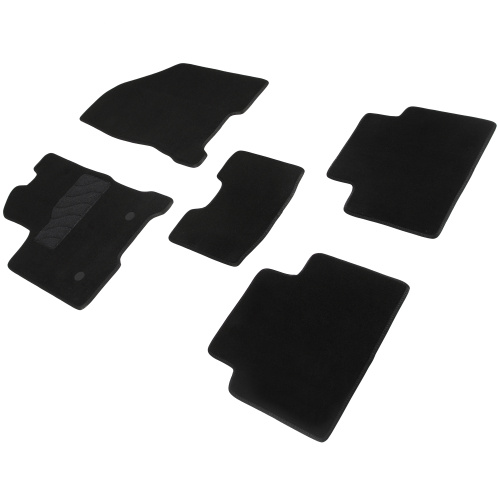 Коврики в салон LADA Vesta I 2015-2023 Седан, текстильные Seintex Lux, Черный, включая версию Cross  Арт. 89154