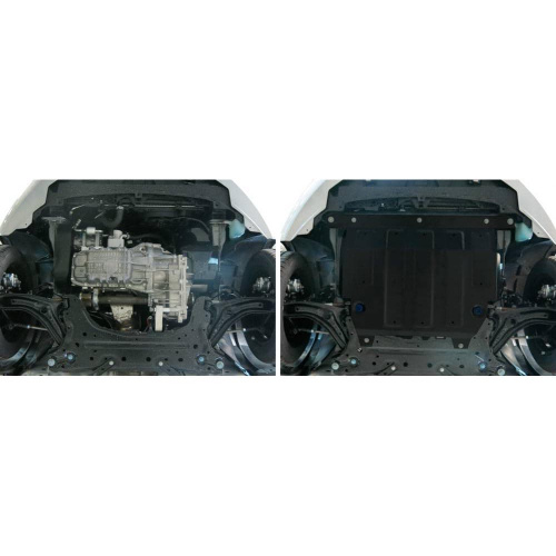 Защита картера двигателя и КПП Ford Fiesta VI (MK6) 2008-2012 Хэтчбэк 5 дв. V -1.3; 1.4; 1.6 Арт. 111.01805.2