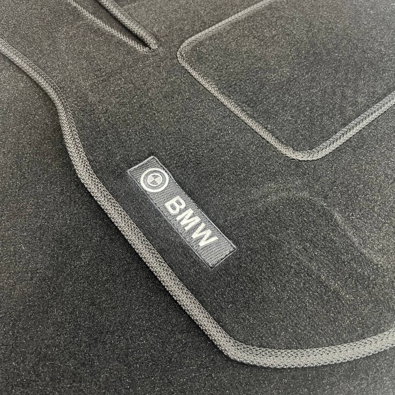 Коврики в салон BMW X3 III (G01) 2017-2021, текстильные VIP, Черный, Арт. VX32017