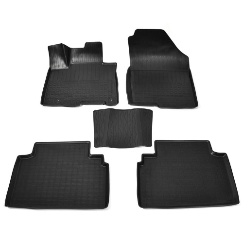 Коврики в салон Hyundai Tucson IV (NX4) 2020-, полиуретан 3D Norplast, Черный, Арт. NPA11C31734