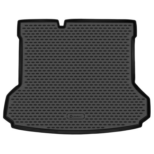 Коврик в багажник Volkswagen ID.4 2020-2023, полиуретан Element, Черный, сборка EU Арт. ELEMENTAN0327B13