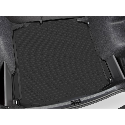 Коврик в багажник Nissan Leaf I (ZE0) 2010-2017 Хэтчбэк 5 дв., полиуретан Element, Черный, сборка EU, с усилителем звука Арт. ELEMENT0239611