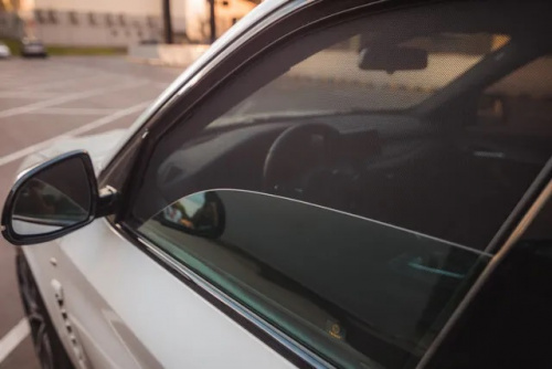Каркасные шторы Kia Cerato IV 2018-2021 Седан, на передние двери "PREMIUM", 2 шт, Арт. TR1933-01