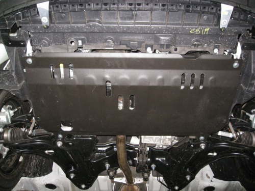 Защита картера двигателя и КПП Citroen C3 II 2009-2013 Хэтчбэк 5 дв. V-все Арт. ALF0409st