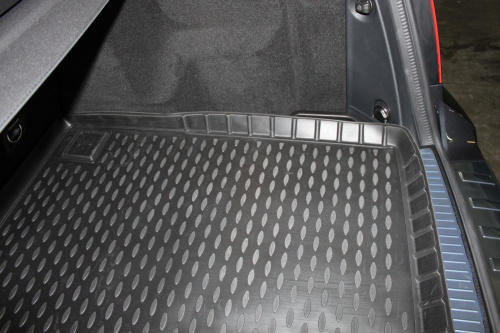 Коврик в багажник Mercedes-Benz GLK-Класс I (X204) 2008-2012, полиуретан Element, Черный, Арт. NLC.34.22.B13