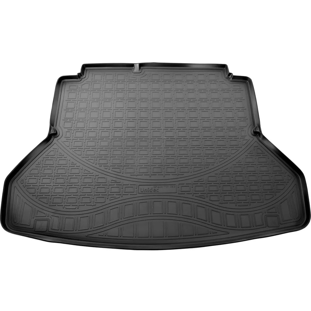 Коврик в багажник Hyundai Elantra VI (AD) 2015-2019 Седан, полиуретан Norplast, Черный, Арт. NPA00-T31-063