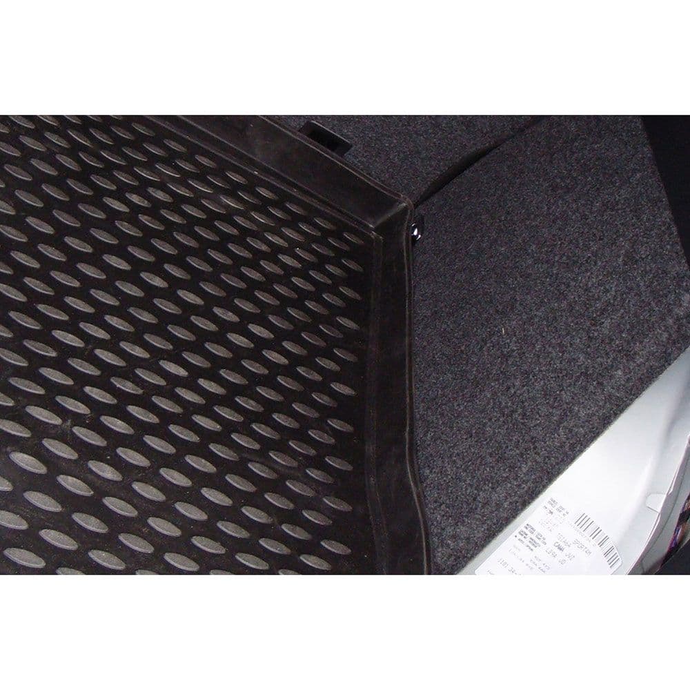 Коврик в багажник Volkswagen Tiguan I 2007-2011, полиуретан Element, Черный, Арт. NLC.51.21.B13