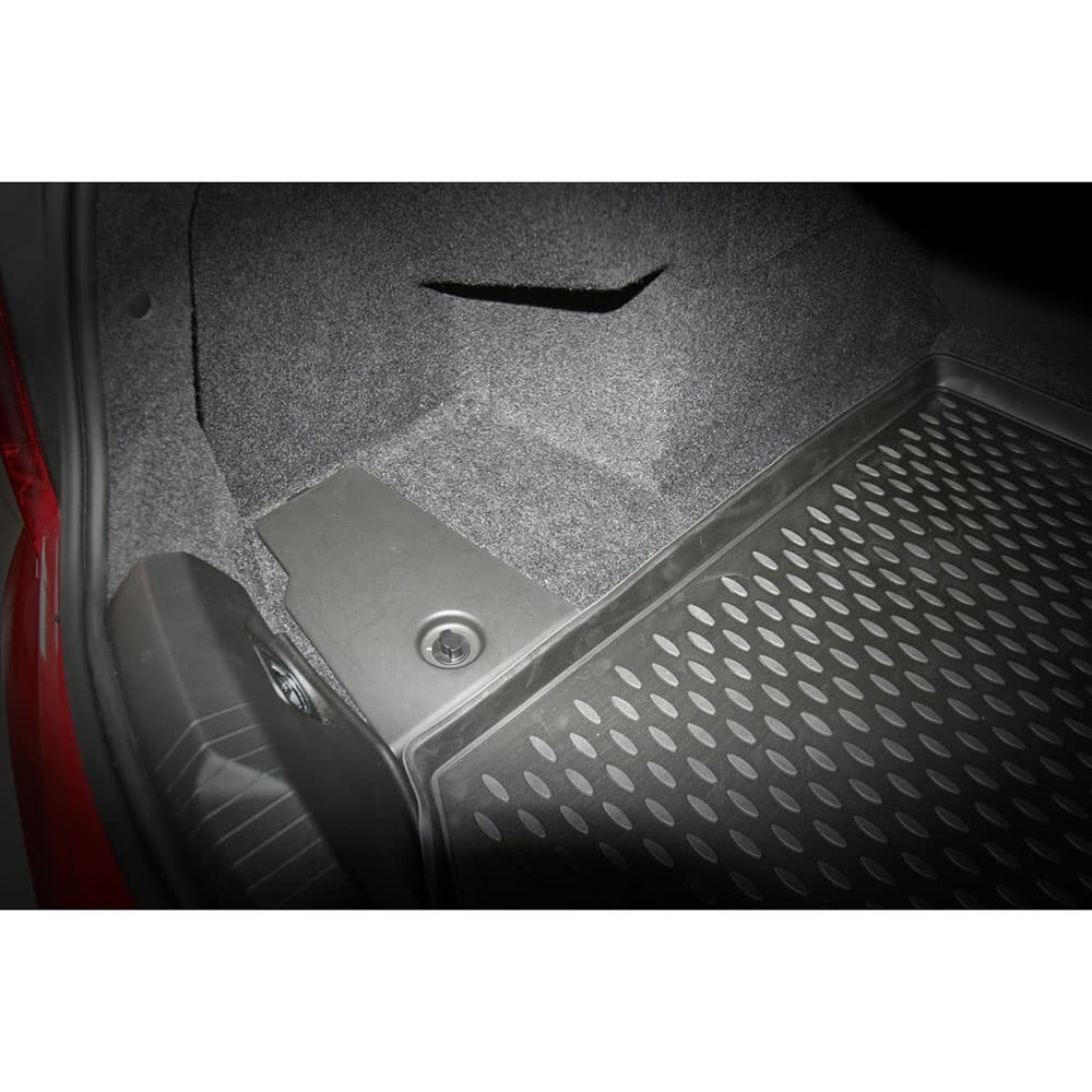 Коврик в багажник Cadillac ATS 2012-2016, полиуретан Element, Черный, Арт. NLC.07.08.B10