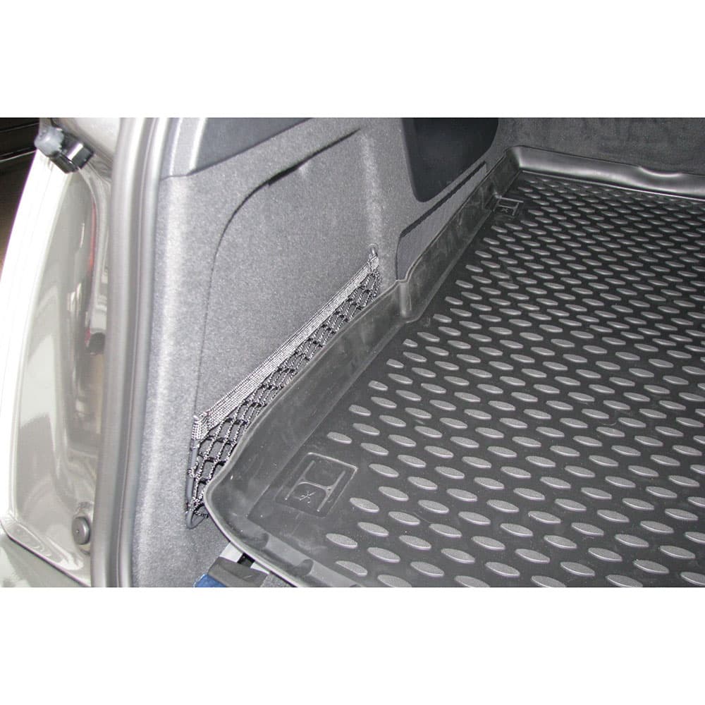 Коврик в багажник Audi Q7 I (4L) 2005-2009, полиуретан Element, Черный, Арт. NLC.04.16.B12