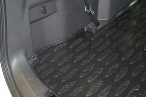 Коврик в багажник Ford Galaxy II 2006-2010, полиуретан Aileron, Черный, короткий, 7 мест Арт. 70424