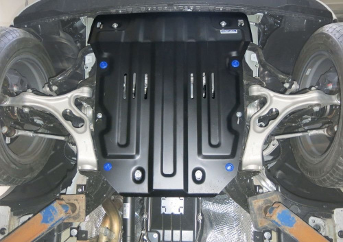 Защита картера двигателя Volkswagen Touareg II 2010-2014 Внедорожник 5 дв. V - 3.0; 3.6 Арт. 111.05824.2