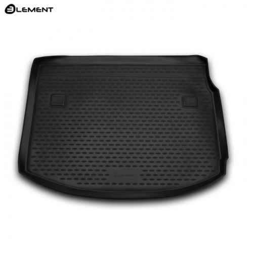 Коврик в багажник Renault Megane III 2008-2012 5 дв., полиуретан Element, Черный, Арт. NLC.41.16.B11