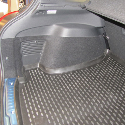 Коврик в багажник Peugeot 308 I 2007-2011 Универсал, полиуретан Element, Черный, Арт. NLC.38.15.B12