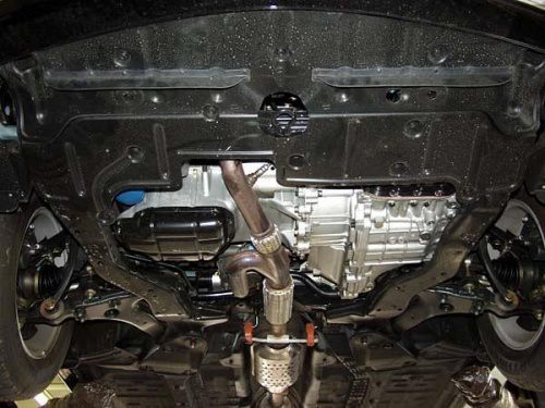 Защита картера двигателя и КПП Kia Opirus I 2003-2007 Седан картера ДВС и КПП V-3.5 Арт. 11.0782