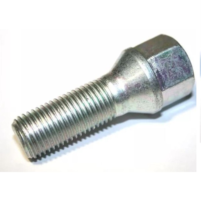Болт колёсный M12x1.25 Конус L-36мм Цинк, Ключ 17, Арт. 072142