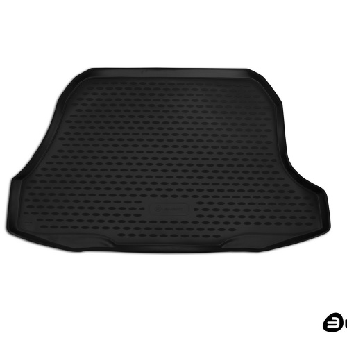 Коврик в багажник Chery Tiggo 2 2016-2020, полиуретан Element, Черный, Арт. ELEMENT6323B13