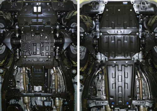Защита картера двигателя Toyota Land Cruiser 200 2007-2012 V - 4.5d; 5.7 Арт. 111.5713.3