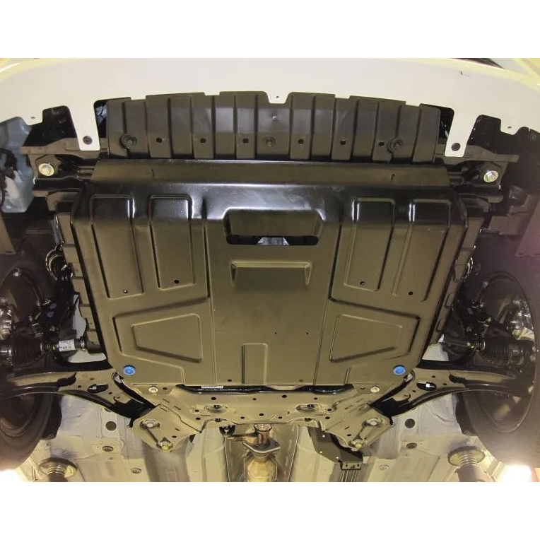 Защита картера двигателя и КПП Hyundai Solaris I 2010-2014 Седан Арт. 111919