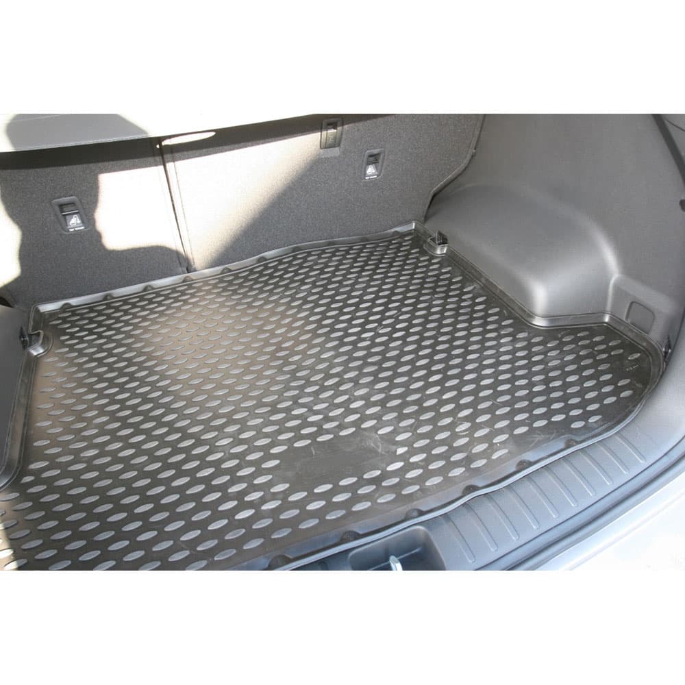 Коврик в багажник Hyundai Tucson III (TL) 2015-2019, полиуретан Element, Черный, Арт. CARHYN00002