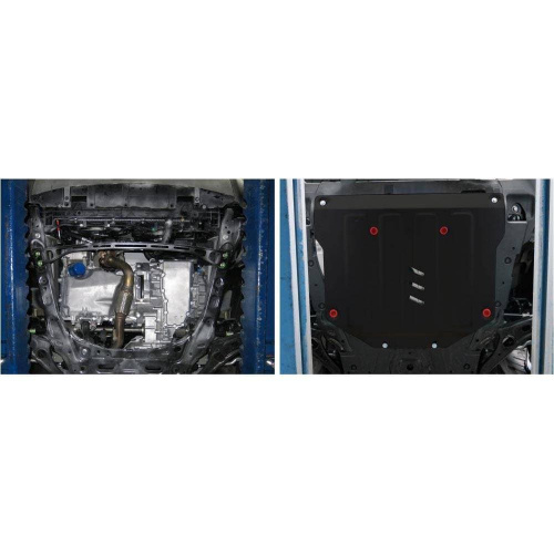 Защита картера двигателя и КПП Honda CR-V V 2016-2020 Внедорожник 5 дв. V - 2.0; 2.4 Арт. 111.02131.1