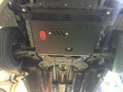 Защита картера двигателя и КПП Hyundai Accent IV (RB) 2010-2019 Седан V-1,4; 1,6 Арт. 10.2907