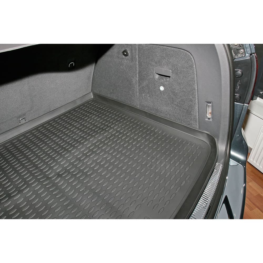 Коврик в багажник Volkswagen Touareg I 2002-2007 Внедорожник 5 дв., полиуретан Element, Черный, Арт. NLC.51.01.B13