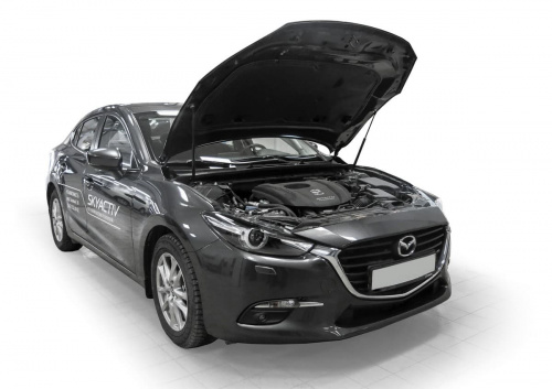 Амортизаторы капота Mazda3 III (BM) 2013-2017 Седан, Rival Арт. A.ST.3802.1