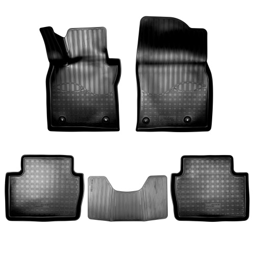 Коврики в салон Mazda3 IV (BP) 2019- Хэтчбэк 5 дв., полиуретан 3D Norplast, Черный, Арт. NPA11-C55-065