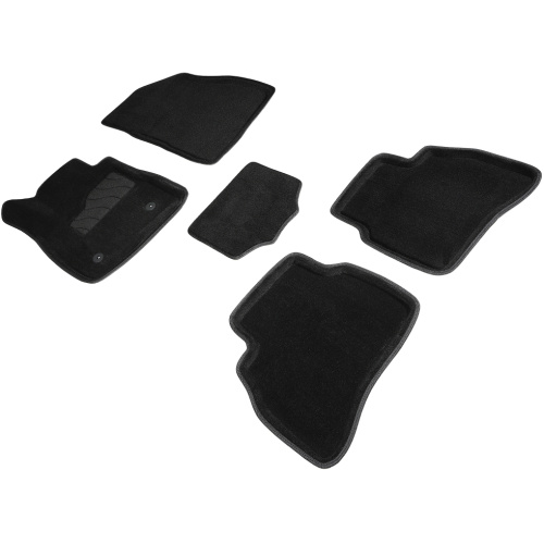 Коврики в салон Chevrolet TrailBlazer III 2020- Внедорожник 5 дв., 3D ткань Seintex , Черный, Арт. 96893