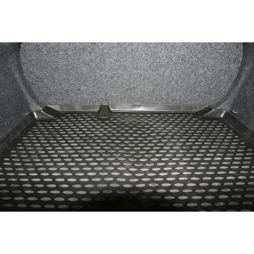 Коврик в багажник Volkswagen Jetta VI 2010-2015 Седан, полиуретан Element, Черный, версия Trendline/Highline с ушами Арт. NLC.51.36.B10