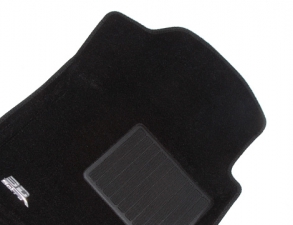 Коврики в салон MINI Hatch III (F56) 2013-2018 Хэтчбэк 3 дв., 3D ткань Sotra Lux, Черный, Арт. ST 74-00590