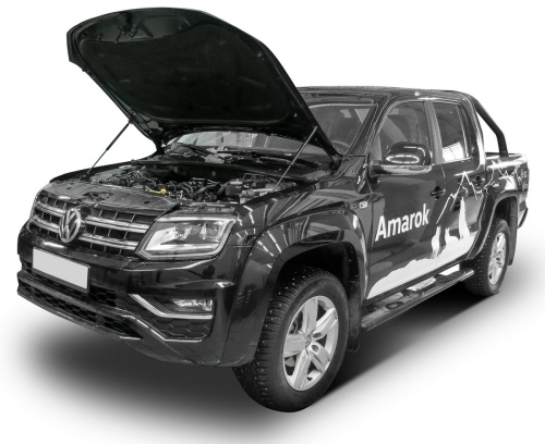 Амортизаторы капота Volkswagen Amarok I 2010-2016 Пикап, АВТОУПОР Арт. UVWAMA011