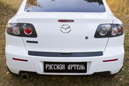 Mazda 3 I sd 2003-2009 Накладка на бампер Русская-Артель, арт. NМ-157902