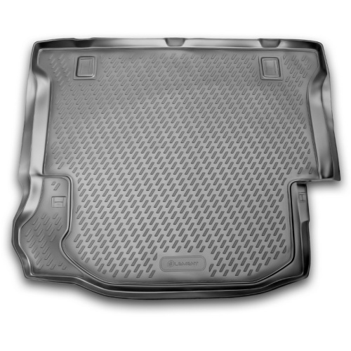 Коврик в багажник Jeep Wrangler III (JK) 2007-2018 Внедорожник 3 дв., полиуретан Element, Черный, с сабвуфером Арт. CARJEP00008