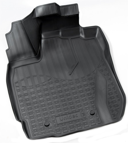 Коврики в салон Renault Duster I 2015-2020 FL, полиуретан 3D Norplast, Черный, Арт. NPA11-C69-100