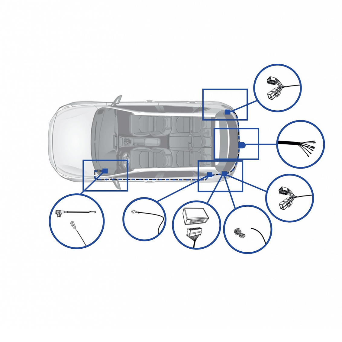 Блок согласования Toyota Fortuner II 2015-2020 TowRus Арт. TF-07