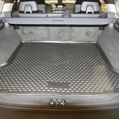 Коврик в багажник Volvo V70 III 2007-2013, полиуретан Element, Черный, Арт. CARVOL00008